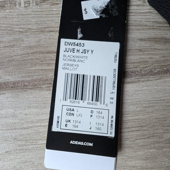 Adidas Juventus Home Jersey 2019/20 Climalite Size L NWT - Picture 6 of 9